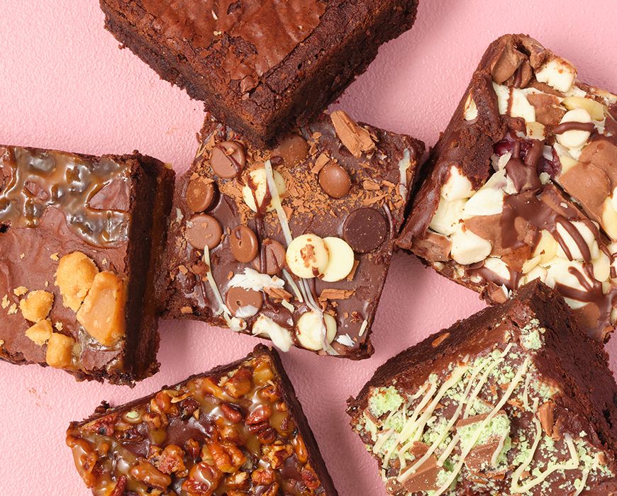 Assorted Chocolate brownie Box